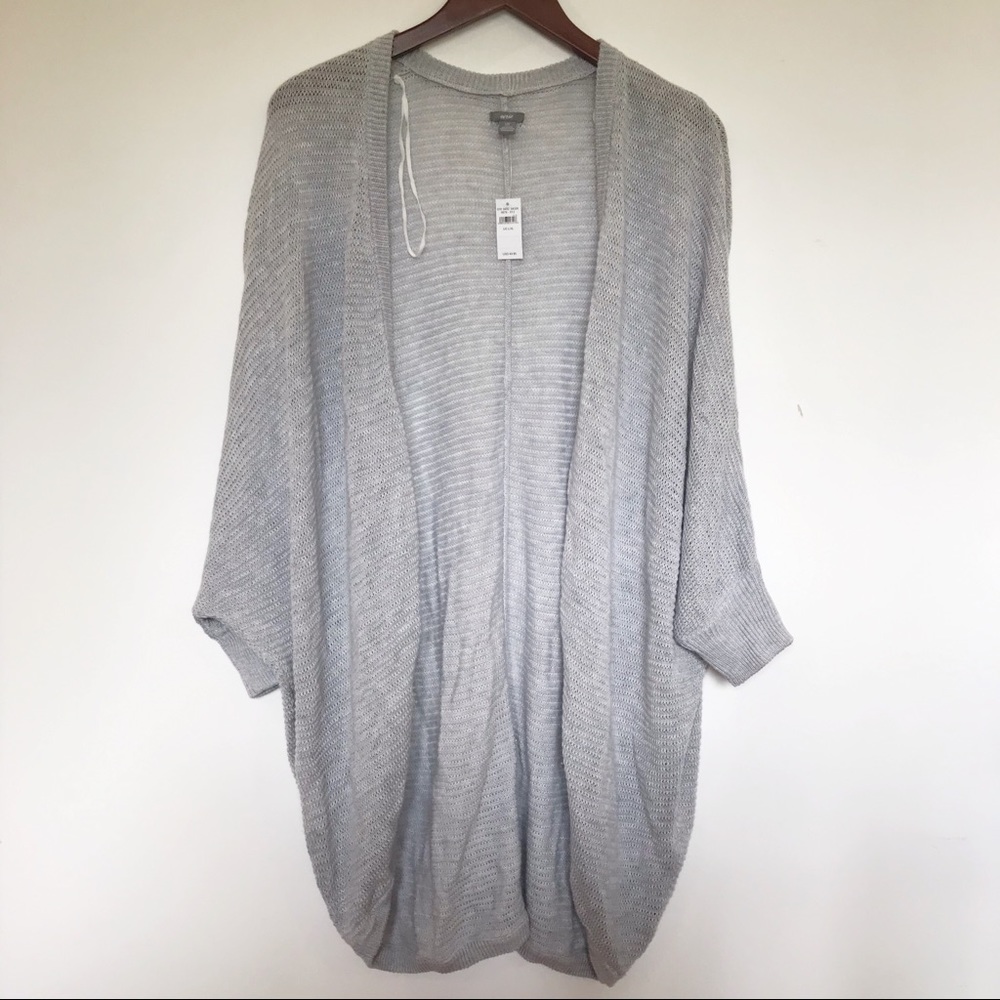 Aerie light gray cardigan